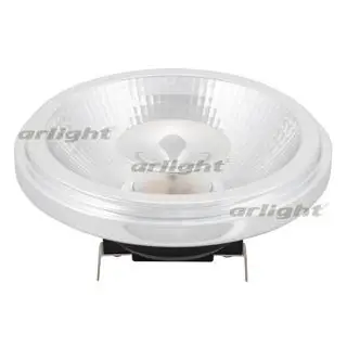 028011 Лампа AR111-UNIT-G53-12W-Warm3000(Reflector, 24 deg, 12V) ARLIGHT