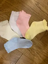 5 par/lote 2017 Nuevo primavera/verano de encaje de algodón NIÑOS Calcetines de 1-12 años calcetines de las niñas para niñas
