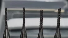 10 Uds 0,8-3.175mm PCB de carburo juego de cortadoras de fresado 3.175mm vástago de maíz Molino de extremo fresadora cortador Bits de corte CNC herramientas de fresado