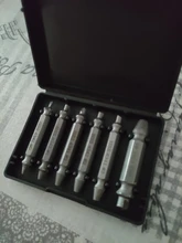 Juego de brocas para extraer tornillos dañados, herramientas de demolición, Extractor de tornillos pelados, fácil de quitar, 6 uds.