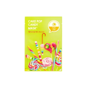 

Face Masksheet - Cake Pop Candy Mask Candy O‘ Lady ’Moisturizing Calming Essence Face Care Skin Care Korea Cosmetic