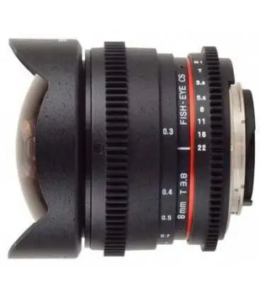 US $411.16 SAMYANG 8 Mm T38 VDSLR II For CANON