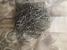 200 unids/lote 15 20 30 35 40 45 50mm bola ojo cabeza plana pines pendientes accesorios bricolaje resultados Headpins para suministros de fabricación de la joyería