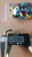 Ring Cable-Wire-Connector Insulated-Terminal Electrical-Crimp-Terminal 50PCS/100PCS RV2-6