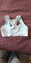 Sujetadores de algodón para niñas, Sujetador deportivo para correr, Tops de copa completa, sin costuras, para entrenamiento, pubertad, Yoga, deportes, Fitness, gimnasio