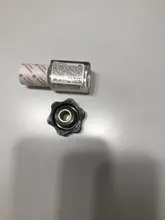 Tuercas de apriete Manual M4 M5 M6, M8, M10, M12, rosca mecánica negra, sujeción de tuercas, perilla, 5 uds.