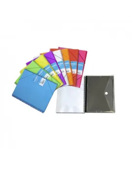 

FOLDER WITH 40 COVERS MAXIPLAS VIOLET COLOR