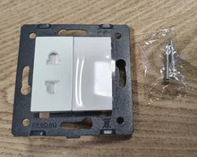 Livolo DIY Parts Standard 2pins Power Socket,2pins plugs