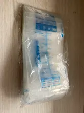 Bolsas de almacenamiento de leche materna para el congelador, etiquetas desechables de comida para bebé, seguro, 30 Uds.