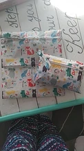 Bolsa de tela con estampado de máscara a prueba de agua para pañales, bolsa húmeda de viaje para bebé, reutilizable, para cochecito Menstrual, venta al por mayor, 2 uds.