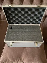 Caja de Herramientas de aluminio portátil, equipo de seguridad, estuche de almacenamiento, Maleta resistente a impactos con esponja