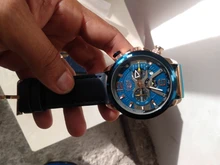 LIGE-Reloj analógico de cuero para Hombre, accesorio de pulsera resistente al agua con cronógrafo, marca de lujo deportivo de complemento masculino con diseño moderno, disponible en color azul, 2021