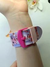 Disney-reloj de proyección 3D de dibujos animados para niños, 24 figuras con rompecabezas de concha de almeja, juguetes electrónicos de anime, regalos