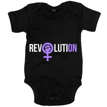 

Baby bodysuit feminist revolution Revolution