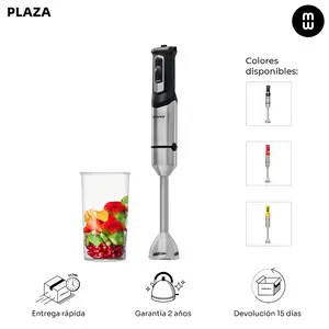 Batidora Vaso Americana Mesko MS 4080 Jarra cristal 1 5 L 2 Velocidades  Función Picahielo Cuchillas inox. - Robots de cocina - Los mejores precios