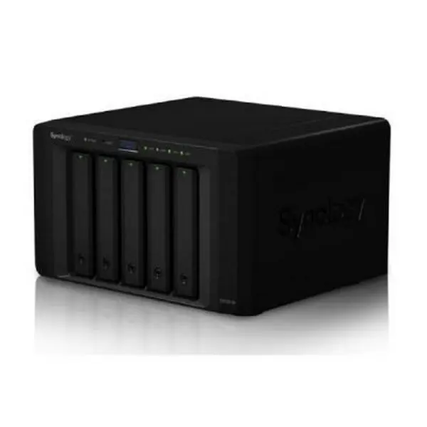 Сетевое хранилище Nas Synology DS1515+ Intel Atom C2538 2 GB ram 40 ТБ Black