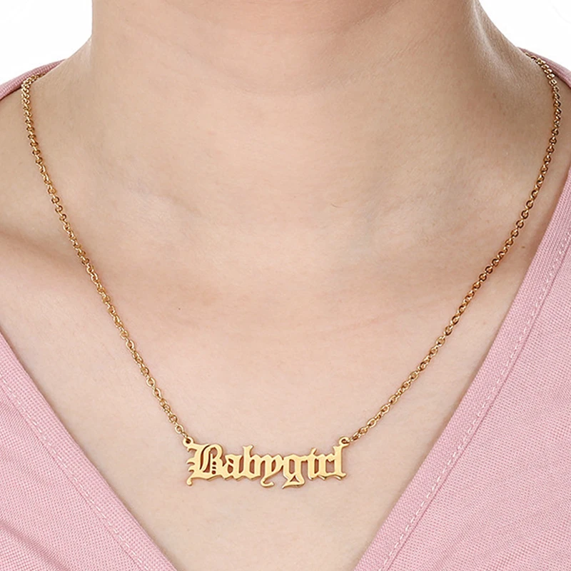 baby name necklaces for mom