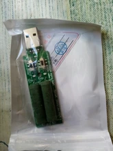 Probador USB U96, voltímetro Digital de CC, amperímetro, cargador tipo batería externa, indicador, medidor de corriente de voltaje, detector + carga + cocodrilo