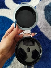 Depósito de almacenamiento de pegamento para pestañas, soporte adhesivo Individual, tarro de almacenamiento sellado activado, herramienta de maquillaje