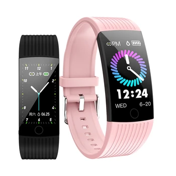 

2020 New Smart Band 1.14" IP68 Waterproof Bluetooth Smart Bracelet Fitness Tracker Blood Pressure Heart Rate Health Bracelet