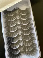 Pestañas postizas de visón 3D, 5/8/10 pares, naturales, suaves y esponjosas, voluminosas, largas y espectaculares, maquillaje de extensión de pestañas cruzadas