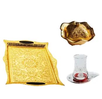 

Başak 14 piece red favorite tea set