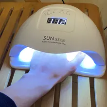 Secador de uñas LED UV, lámpara para curar todos los esmaltes de uñas de Gel con detección de movimiento, herramienta de salón de manicura y pedicura