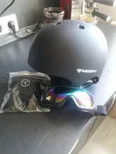 ¡Llega en 18-29 días! Casco de esquí de Snowboard moldeado integralmente, ultraligero, transpirable, para hombre y mujer, calidad CE