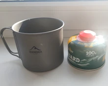 Tourist Tableware Cookware Utensils Kitchen-Equipment Travel-Cooking-Set Titanium-Cup