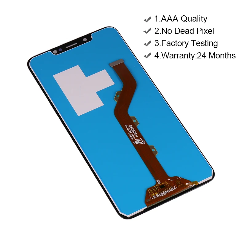 Для Infinix Hot 7 X624 LCD + сенсорный экран дигитайзер для X624B дисплей в сборе 100% тест