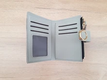 Las mujeres billeteras de cuero de la marca de moda bolso de las señoras de las mujeres bolso de la tarjeta para las mujeres 2020 de embrague de las mujeres mujer cartera billetera con Clip para billetes