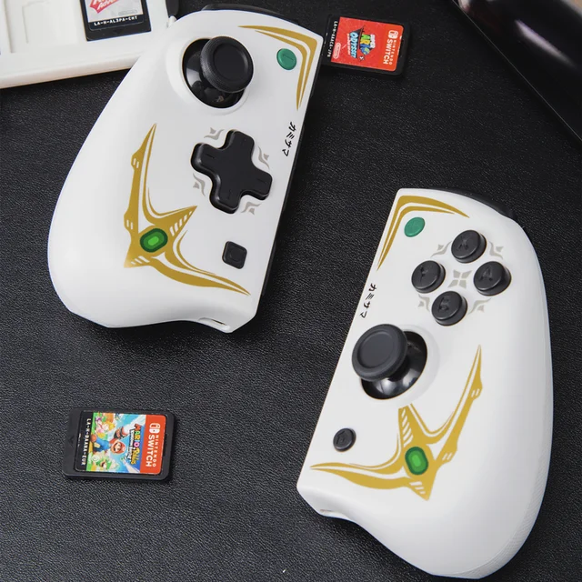 IINE Elite Joypad Wake Up Controller Joypad  Auto Fire Mapping Function Compatible Nintendo Switch/Lite/OLED Arceus White