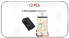 Without Box Vehicle GPS Tracker LM002 Strong Magnetic Anti theft Real time Long time standby 300g34e