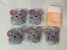 New Catnip Toy, Huggie the Gray Mouse, Fun Cat Toy with Real Catnip Inside