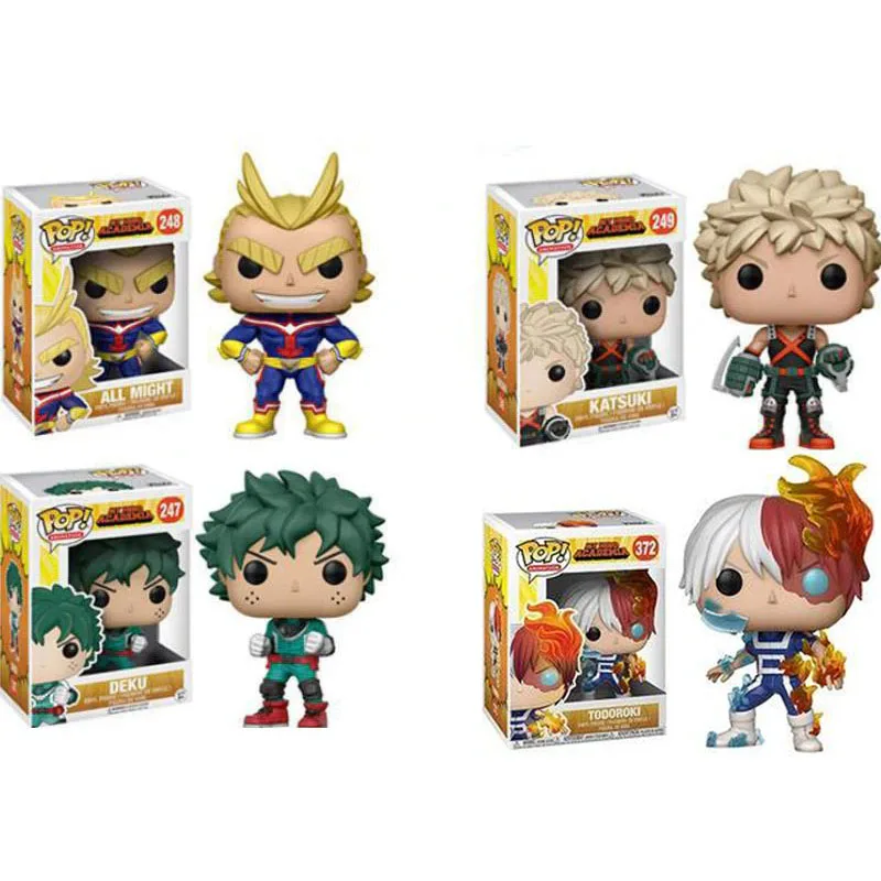 Funko Pop My Hero Academy фигурка Деку кацуки All Might модель игрушки 10 см | Игрушки и хобби