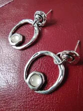 Anslow-pendientes con forma redonda para mujer, joyería de moda, nuevo diseñador, abalorios de Color caramelo Retro, LOW0003AE regalo de boda, 2020