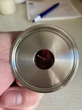 Stainless-Steel-304 Tri-Clamp Sanitary 1-1/2-Pipe-Fitting Ferrule Threaded Hexagon Male