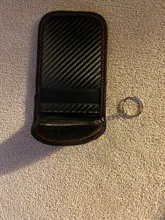 Bolsa de bloqueo de señal de llave de coche, bolso de Faraday, Fob, RFID