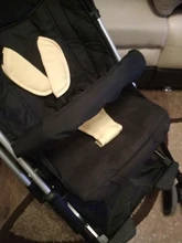 Cochecito de bebé Oxford asa de tela, cubierta de barra de parachoques, manija delantera, cubierta de barra de parachoques, silla de paseo para bebé