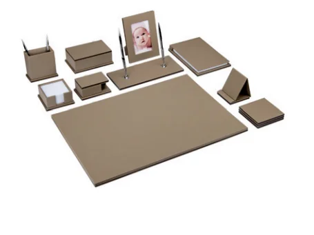 10 piece desk set black vip desktop office table to regulatory phone holder business card gift products | Канцтовары для офиса и