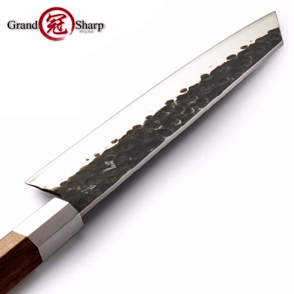 Новинка 2019 г. шеф нож Grandsharp ручной работы японские кухонные ножи Kiritsuke PRO