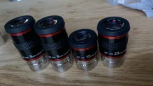 4pcs/Set Eyepiece-Kit Monocular Astronomical Telescope 68-Degree Ultra-Wide-Angle FMC