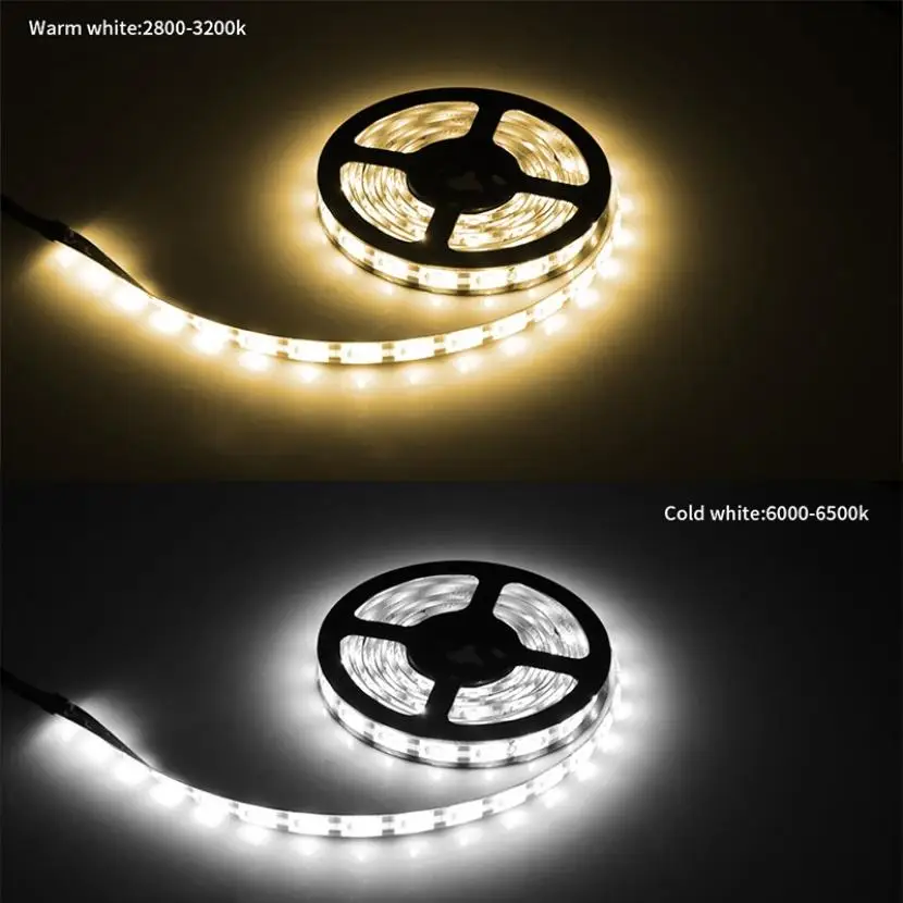 

60LED/M USB Powered Motion Sensor Light Strip Waterproof Adjustable Brightness Home Wall Cabinet Bar Counters Decor Lamp Strip