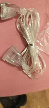 Wire-Extension-Cable Plug-Extender Light Christmas Led-String Wedding-Party Home-Decoration