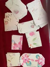 El Sr. De papel 30 unids/caja 8 diseños Ins estilo de flores y hierba serie creativo mensaje cuenta mano Deco DIY caja de cerillas, Material de papel