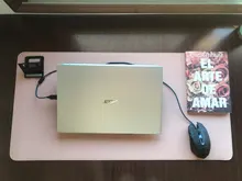 Alfombrilla de ratón grande para Gamer, tapete de escritorio de ante de cuero PU impermeable, alfombra para ratón teclado, Protector de mesa para Juegos de oficina