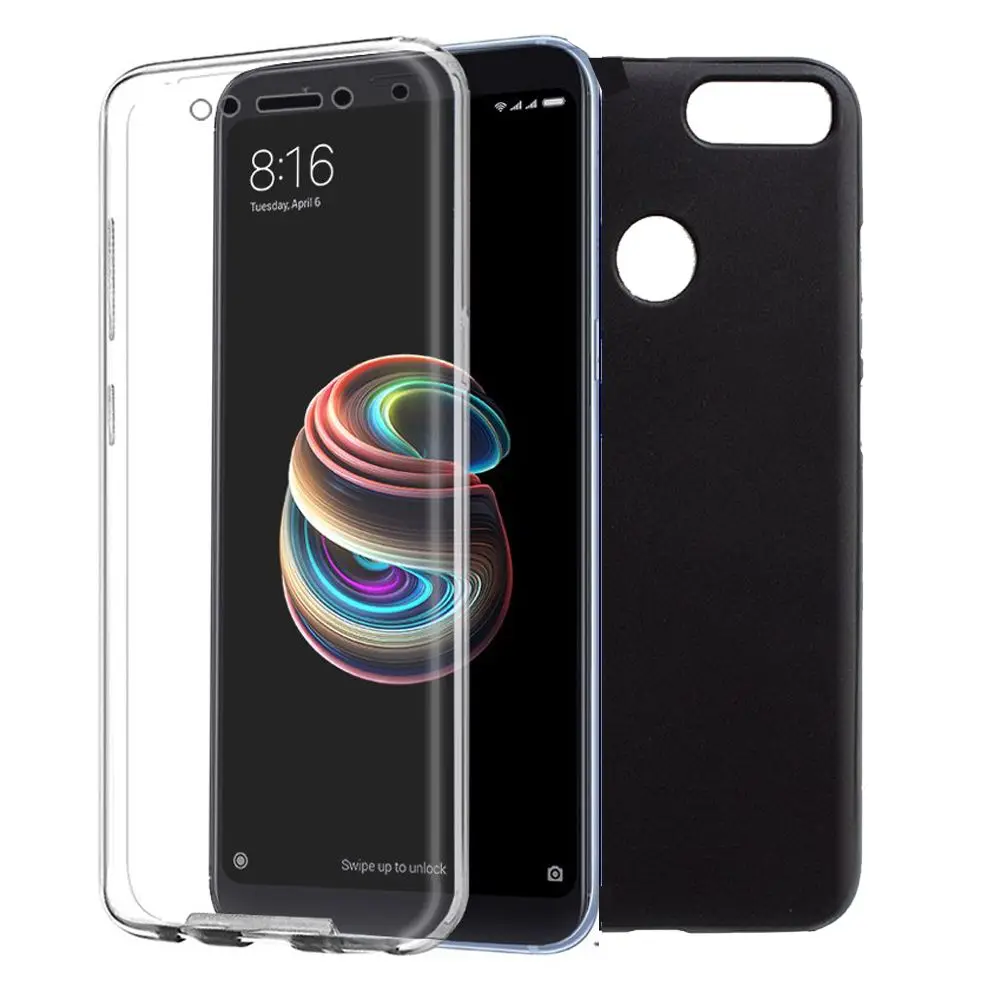 Силиконовый чехол Xiaomi Redmi 5 Plus 360 полная защита