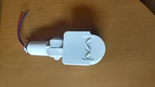 Sensor de movimiento infrarrojo automático para exteriores, Detector de movimiento PIR de 12V, 220V, 110V, temporizador de montaje en pared, interruptor de luz LED con Sensor de movimiento de 24V
