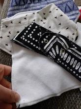 100% de bebé de algodón orgánico de baberos Bandana bebé Baberos alimentación Baberos para babeando y dentición suave y absorbente babero Unisex bebé Baberos