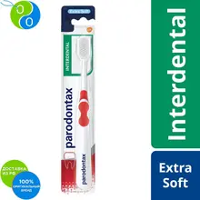 Parodontax Пародонтакс Interdental, зубная щетка, красная